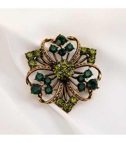XSB224 - Hollow Floral Saree Brooch